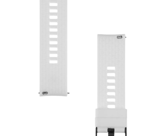 Tactical Quick Release Silicone Band Ремешок для часов 22mm / белый Smart pūlksteņu aksesuāri