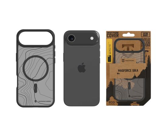 Tactical MagForce Hyperstealth Sika Cover Aizsargapvalks priekš iPhone Air / asfalts Neoriģinālie Maciņi