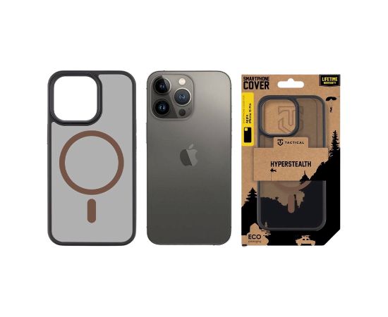 Tactical MagForce Hyperstealth 2.0 Cover Aizsargapvalks priekš iPhone 13 Pro / melns/Moucha Moose Neoriģinālie Maciņi