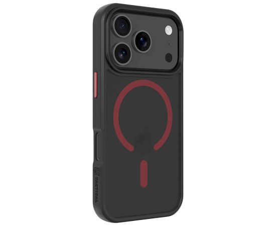 Tactical MagForce Hyperstealth 2.0 Aizsargapvalks priekš iPhone 17 Pro / melns/sarkans Neoriģinālie Maciņi