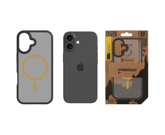 Tactical MagForce Hyperstealth 2.0 Cover Защитный чехол для iPhone 17 / чёрный/жёлтый Чехлы - альтернативные