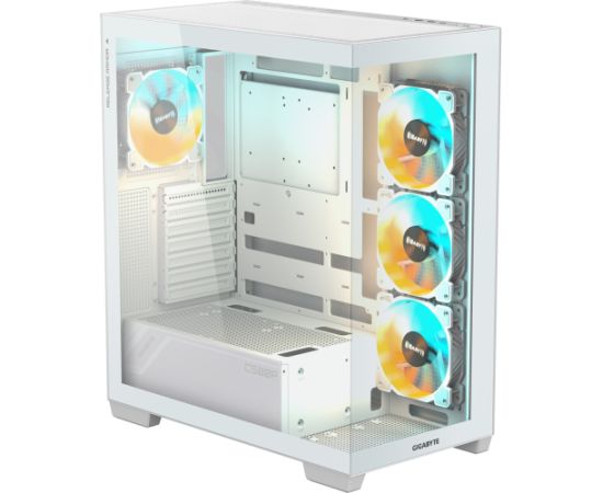 GIGABYTE C500 Panoramic Stealth Ice, Tower Case (White, Tempered Glass x 2) Корпуса