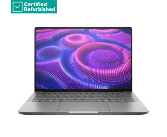 RENEW SILVER HP ZBook Ultra G1a AI 14 - Ryzen AI MAX PRO 390, 64GB, 2TB SSD, 14 3K 400-nit, 5MP IR cam, FPR, US backlit keyboard, Win 11 Pro, 1 years / A3ZJ1ETR#ABH Portatīvie datori