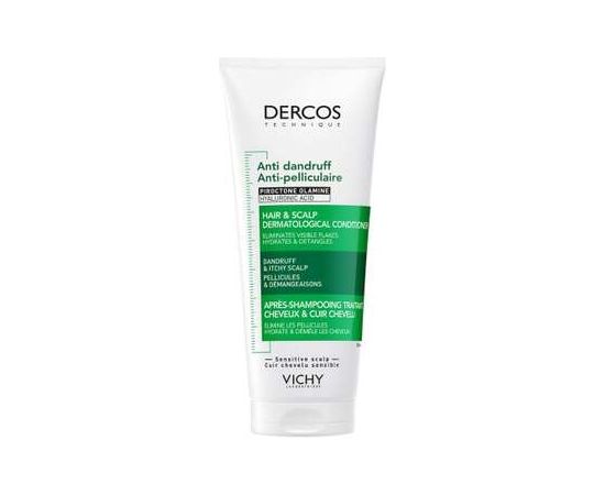 Vichy Dercos Anti Dandruff Hair & Scalp Dermatological Conditioner - Posilující kondicionér proti lupům 200ml Духи и косметика
