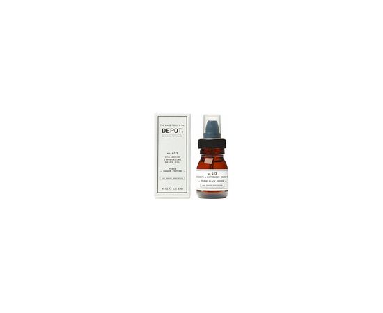Depot No. 403 Pre-Shave & Softening Beard Oil Fresh Black Pepper 30ml Smaržas - NESAKĀRTOTS