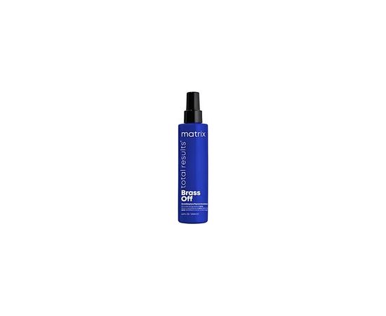 Matrix Brass Off Neutralizing All-In-One Toning Leave-In Spray - Bezoplachový sprej pro neutralizaci žlutých a mosazných tónů vlasů 200ml Духи и косметика
