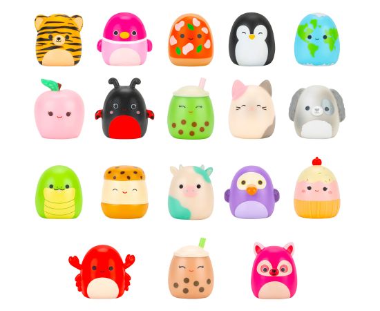 SQUISHMALLOWS CLIP-A-LONGS брелок-сюрприз с фигурками, 2,5 cm Новости - Детские товары