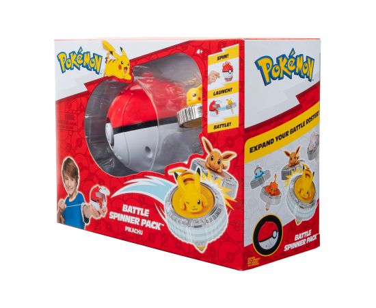 POKEMON Cīņas virpuļdisks Mīkstās rotaļlietas