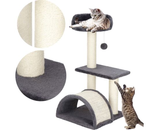 Многоуровневый домик для кошек Springos PA1035 67 см Кошачьи домики