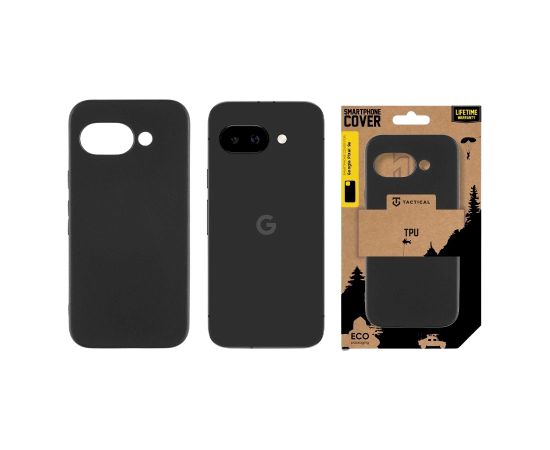 Tactical TPU Cover Aizsargapvalks priekš Google Pixel 9a / melns Neoriģinālie Maciņi