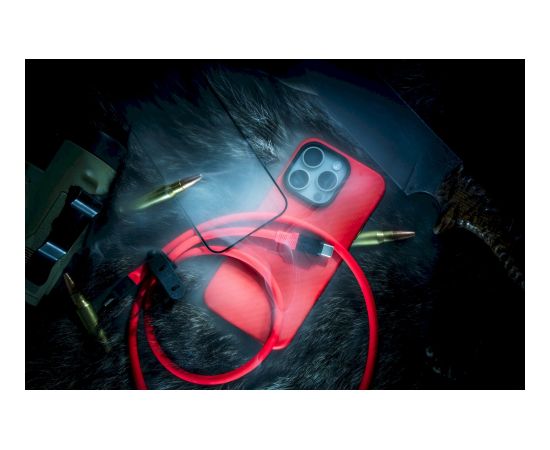 Tactical Red Limited Edition Combo Komplekts priekš Apple iPhone 14 / sarkans Neoriģinālie Maciņi