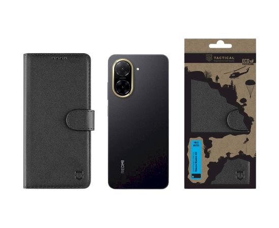 Tactical Field Notes Aizsargapvalks priekš Xiaomi Redmi A5 4G / melns Neoriģinālie Maciņi