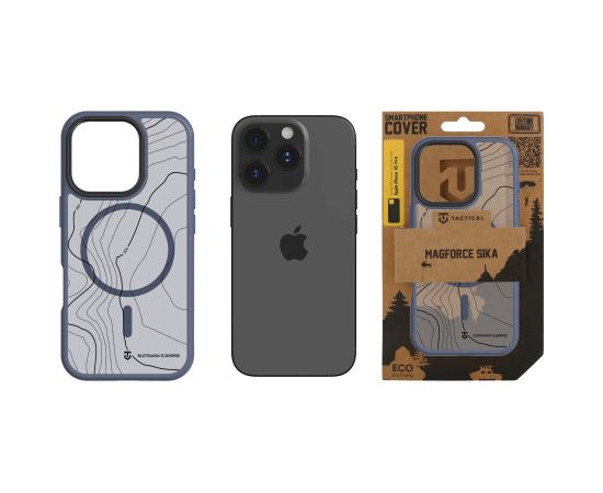 Tactical MagForce Hyperstealth Sika Cover Защитный чехол для iPhone 16 Pro / тёмно-синий Чехлы - альтернативные
