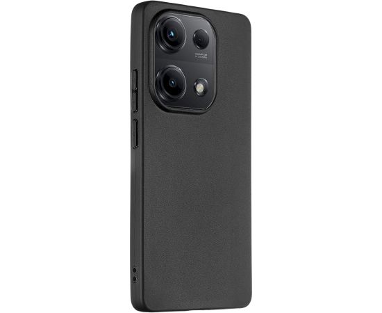 Tactical TPU Cover Aizsargapvalks priekš Xiaomi Redmi Note 14S / melns Neoriģinālie Maciņi