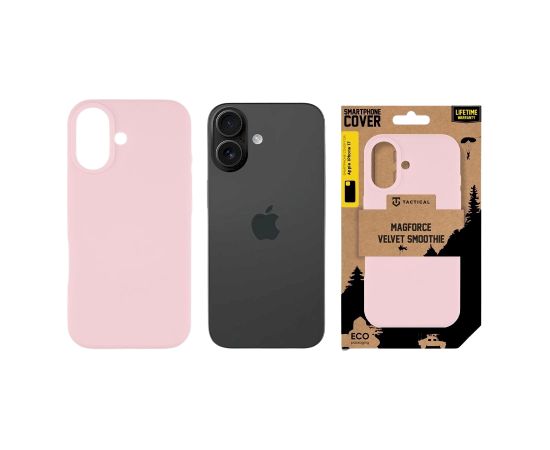 Tactical MagForce Velvet Smoothie Cover Aizsargapvalks priekš Apple iPhone 17 / rozā pantera Neoriģinālie Maciņi
