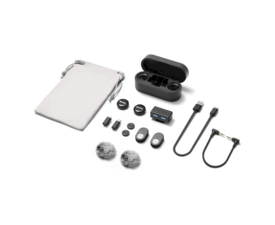 Boya Boyalink 3-01 Беспроводной микрофон 2.4 GHz / Type-C / Lightning Наушники