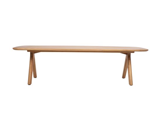 Galds ROCA 280x110xH76cm, tīkkoks Dārza galdi