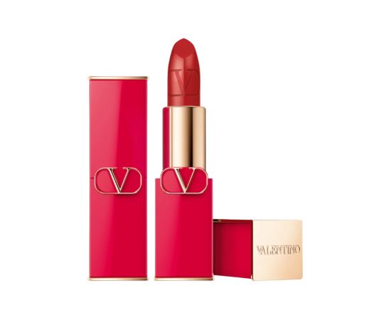 Valentino Rosso Satin Finish Cream Lipstick 205A Refillable 3.5 g Помады, блески, бальзамы
