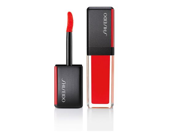 Shiseido LacquerInk LipShine Cream Lipstick 305 Red Flicker 6ml Lūpu krāsas, spīdumi, balzāmi