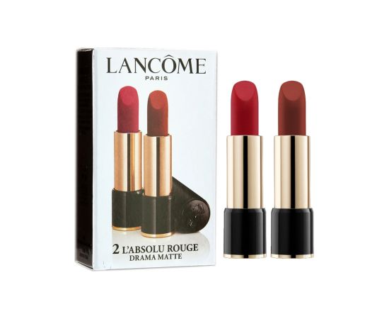 Set Duo Lancome L'Absolu Rouge Matte Cream Lipstick 290 Drama 2 pcs 3.4 g Помады, блески, бальзамы