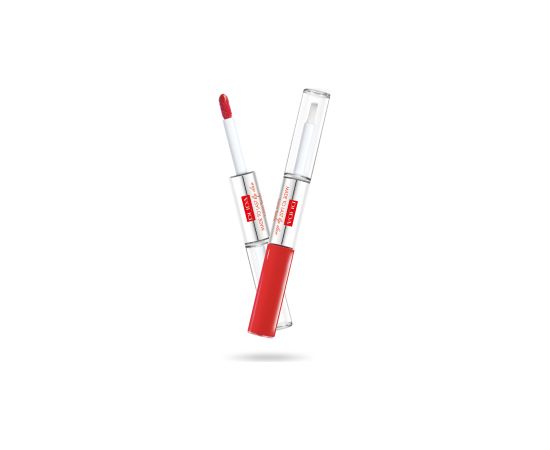 Pupa Made To Last Paraben-Free Long-Lasting Liquid Lipstick 001 Hot Coral Duo 4ml Lūpu krāsas, spīdumi, balzāmi