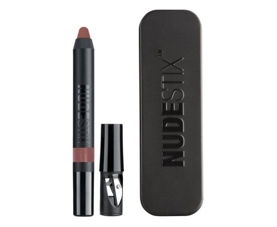 Nudestix Intense Matte Lip Liner & Cheek Blush 2-In-1 Belle 2.5 g Lūpu krāsas, spīdumi, balzāmi