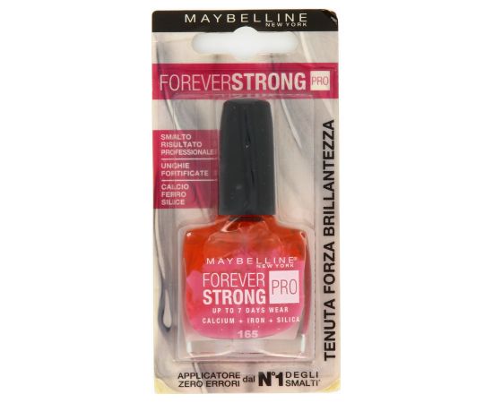 Maybelline Forever Strong Super Stay 7 Days Nail Polish 165 Rose 10ml Nagu lakas