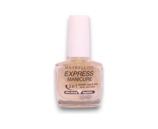 Maybelline Express Manicure 3 In 1 Ultra Strong Nail Polish 10ml Nagu lakas