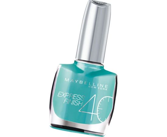 Maybelline Express Finish 40 Seconds Nail Polish Nr. 862 Turquoise 10ml Nagu lakas