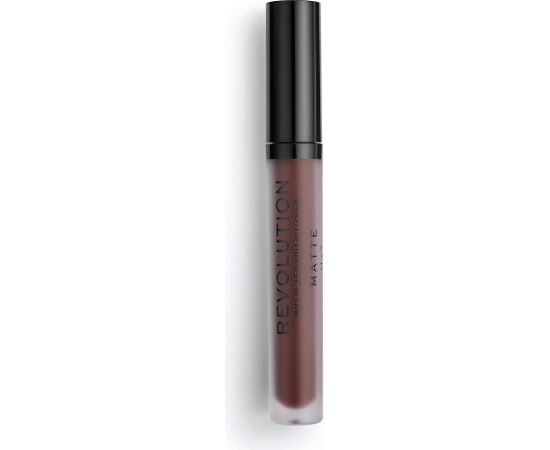 Makeup Revolution Matte Vegan Liquid Lipstick 149 Plum 3ml Lūpu krāsas, spīdumi, balzāmi