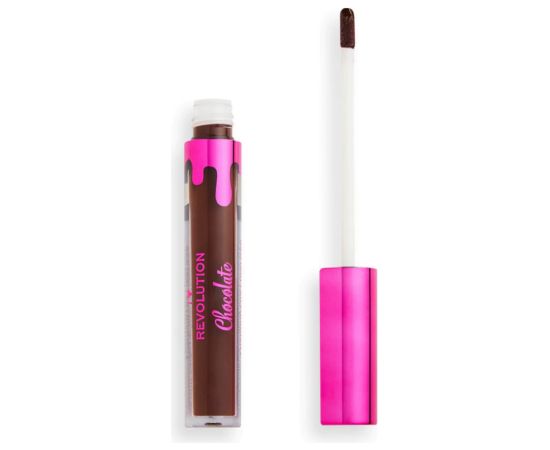 Makeup Revolution I Heart Revolution Chocolate Lip Gloss Mocha 3.20ml Помады, блески, бальзамы