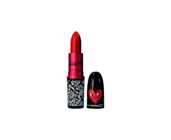 MAC Viva Glam X Keith Haring Longwear Cream Lipstick Red Haring 3 g Lūpu krāsas, spīdumi, balzāmi
