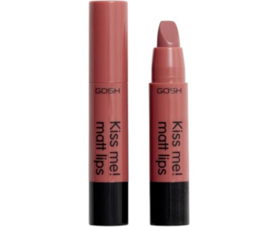 Gosh Kiss Me! Cream Lipstick 008 Natural Kiss 2 g Lūpu krāsas, spīdumi, balzāmi