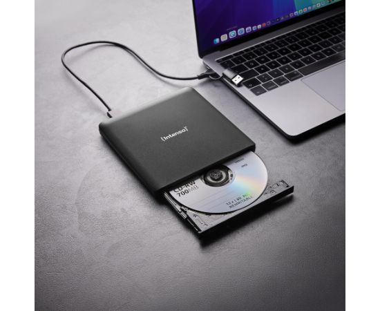 DVD RW USB3.2 EXT/BLACK 5401500 INTENSO Optiskās iekārtas