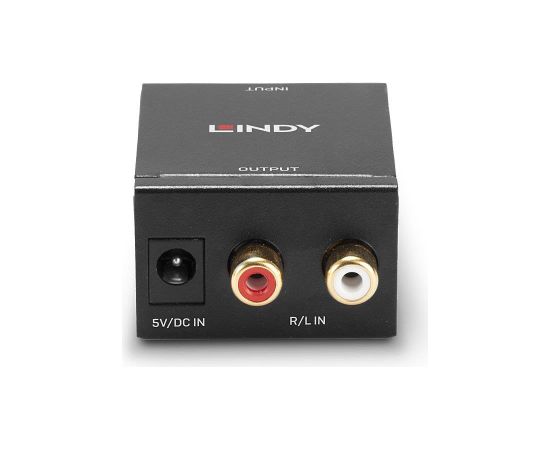 I/O CONVERTER PHONO TO TOSLINK/70309 LINDY Сетевые кабели, провода