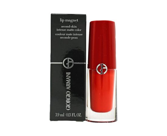Giorgio Armani Lip Magnet Liquid Lipstick 304 Scarlet 3.9ml Lūpu krāsas, spīdumi, balzāmi