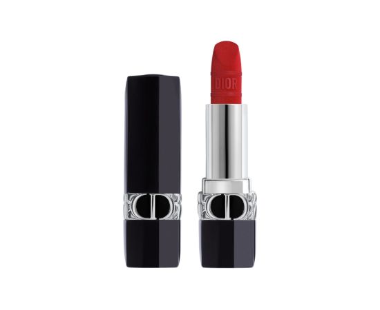 Christian Dior Dior Rouge Satin Matte Cream Lipstick Iconic Red 3.5 g Помады, блески, бальзамы