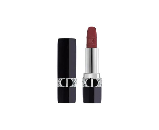 Christian Dior Dior Rouge Satin Finish Cream Lipstick 963 Leopardess Velvet Finish 3.5 g Lūpu krāsas, spīdumi, balzāmi