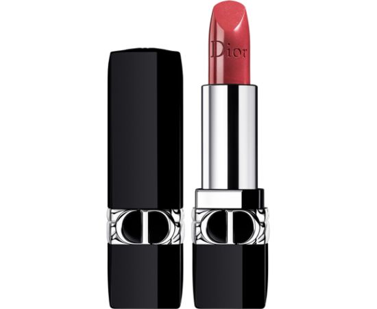 Christian Dior Dior Rouge Jojoba Cream Lipstick 525 Cherie Refillable 3.5 g Lūpu krāsas, spīdumi, balzāmi