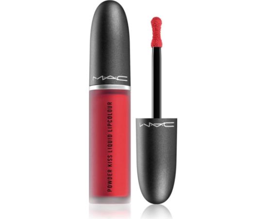 MAC Powder Kiss Liquid Lipstick 975 Ruby Boo 5ml Помады, блески, бальзамы
