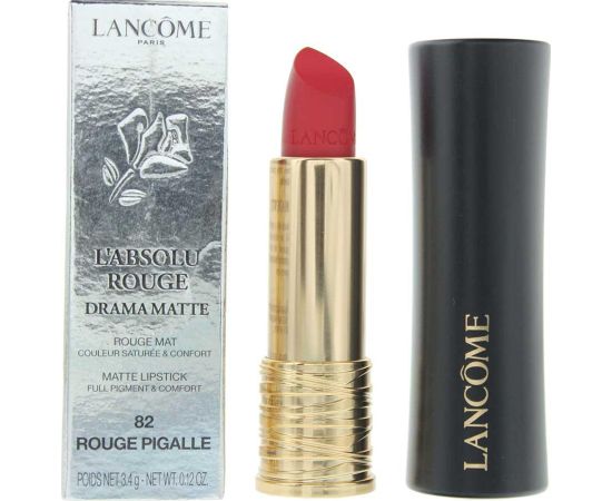 Lancome L'Absolu Rouge Drama Matte Matte Cream Lipstick 82 Rouge Pigalle 3.4 g Lūpu krāsas, spīdumi, balzāmi
