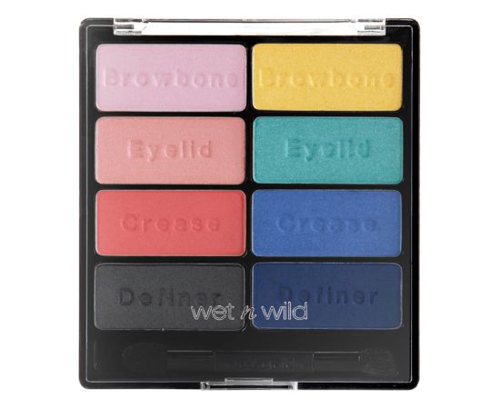 Wet n Wild Color Icon Eyeshadow Palette E7371 Poster Child 8 Shades 6 g Dekoratīvā kosmētika