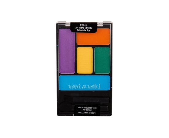 Wet n Wild Color Icon Eyeshadow Palette E3911 Art In The Streets 5 Shades 6 g Dekoratīvā kosmētika