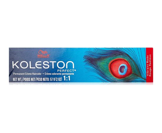Wella Professionals Koleston Perfect Permanent Hair Dye 7/34 Medium Blonde Golden Red 60ml Matu kopšana