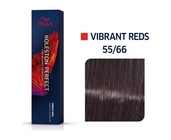 Wella Professionals Koleston Perfect Permanent Hair Dye 55/66 Light Chestnut Deep Violet Intense 60ml Matu kopšana