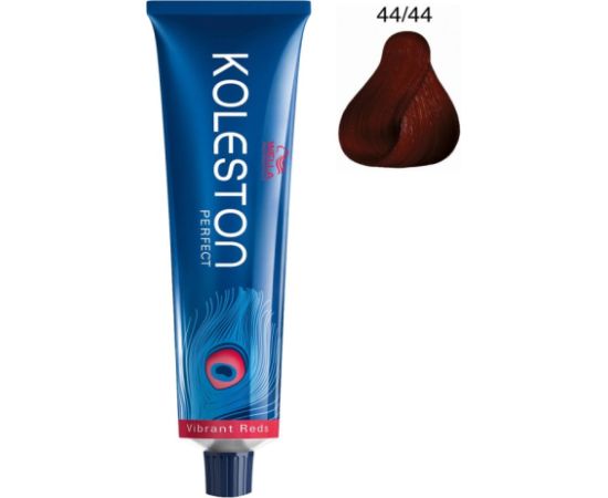 Wella Professionals Koleston Perfect Permanent Hair Dye 44/44 Medium Intense Red Brown 60ml Matu kopšana