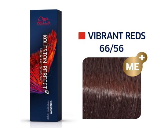 Wella Professionals Koleston Perfect Me+ Permanent Hair Dye 66/56 Dark Blonde Intense Violet Mahogany 60ml Matu kopšana