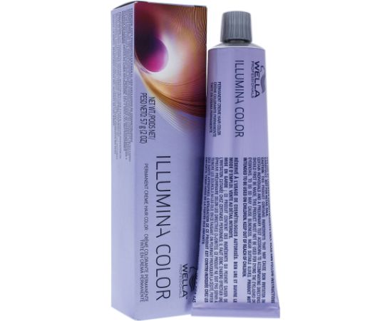 Wella Professionals Illumina Color Permanent Hair Dye 8/13 Light Blonde Golden Ash 60ml Matu kopšana