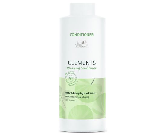Wella Professionals Elements Renewing Silicone Free Hair Conditioner Anti-Frizz 1000ml Matu kopšana