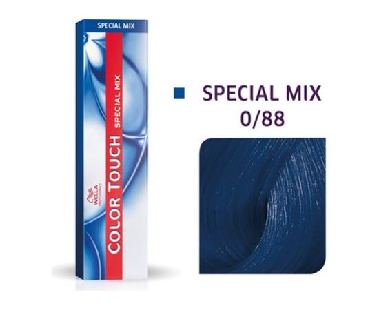 Wella Professionals Color Touch Special Mix Ammonia-Free Semi-Permanent Hair Dye 0/88 Blue Intense 60ml Matu kopšana